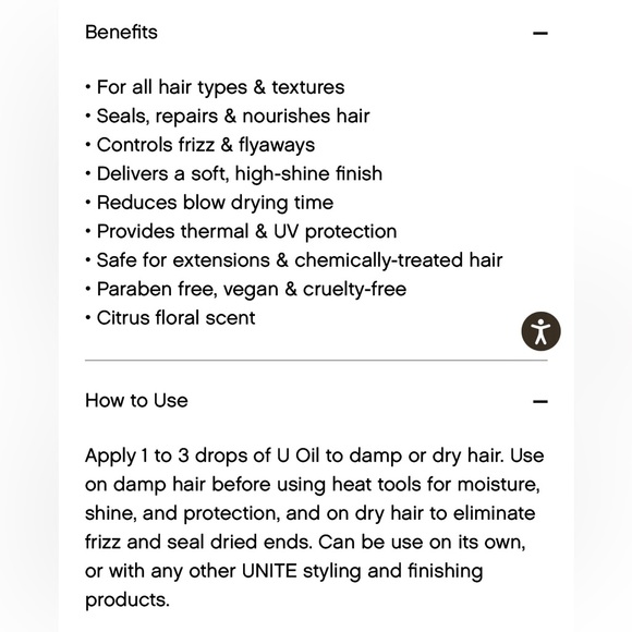 COPY - 🔴 UNITE U Oil Argan Oil - Picture 8 of 8